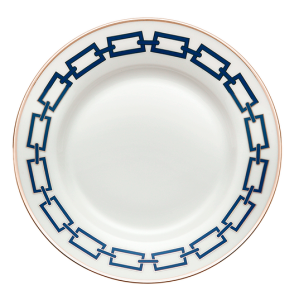 Ginori Catene Blue Dinner Plate - 11"